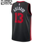 Miami Heat Trikot Bam Adebayo Nike 2023-24 City Edition Schwarz Swingman - Kinder